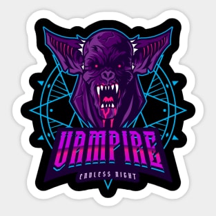 Vampire Endless Night Sticker